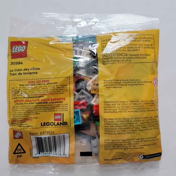 LEGO Creator Winter Holiday Train, retired 30584 Polybag, new - Picture 4 of 5